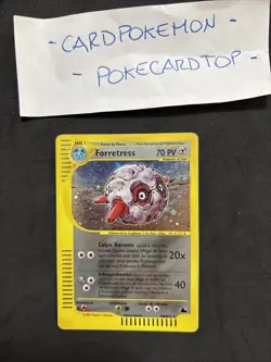 Pokemon Card Forretress H8/h32- Ita-holo-Good! - Image 1