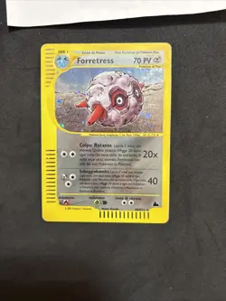 Pokemon Card Forretress H8/h32- Ita-holo-Good! - Image 3