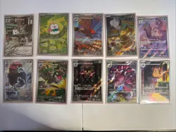 Lot De 10 Cartes Pokemon M3 AR Japonaise - Image 1