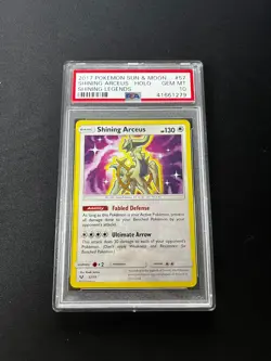 Pokemon Shining Legends Shining Arceus PSA 10 Gem Mint - Image 1