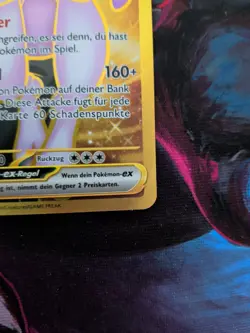 Team Rockets Mewtu ex 240/182 Deutsch NM Secret Rare Pokemon Karte - Image 4