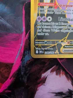Team Rockets Mewtu ex 240/182 Deutsch NM Secret Rare Pokemon Karte - Image 5