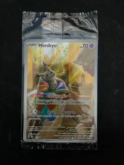Carta Pokemon Mimikyu Full Art - Promo SVP075 - Destino di Paldea ITA Sigillata - Image 1