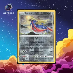Carte Pokemon Zacian 094/159 Reverse Zenith Supreme Francais - Image 1