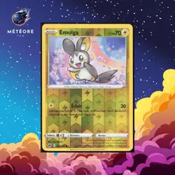 Carte Pokemon Emolga 047/159 Reverse Zenith Supreme Francais - Image 1