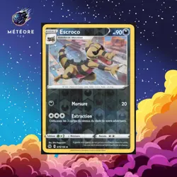 Carte Pokemon Escroco 079/159 Reverse Zenith Supreme Francais - Image 1