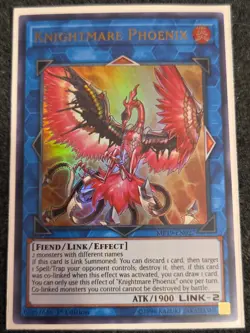 Yugioh! Knightmare Phoenix - MP19-EN027 - Ultra Rare - 1st Ed - NM - Image 1