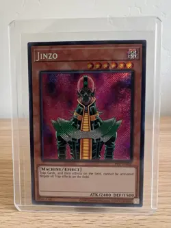 Yu-Gi-Oh! TCG Jinzo Pharaoh's Servant (25th Anniversary Ed) PSV-EN000 SECRET NM - Image 1