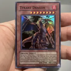 Tyrant Dragon RP02-EN056 SUPER RARE Unlimited Near Mint +Bonus FREE SHIPPING! - Image 1