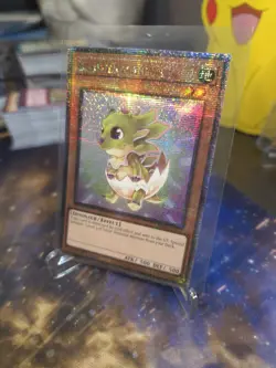 Yu-Gi-Oh! TCG Babycerasaurus Quarter Century Secret Rare Stampede RA04-EN131 NM - Image 3