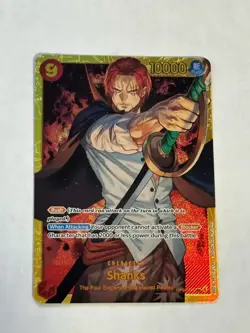 2024 One Piece The Best Shanks Secret Rare #OP01-120 SEC EN - Image 1
