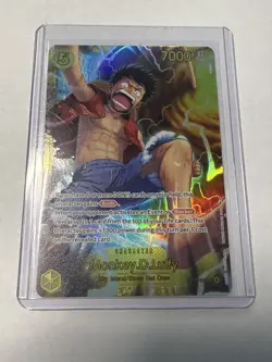 Monkey.D.Luffy OP15-119 SEC Adventure On Kamis Island One Piece Card Game Bandai - Image 1