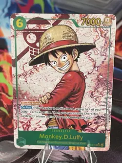 One Piece Monkey D. Luffy OP13-118 Parallel English - Image 1