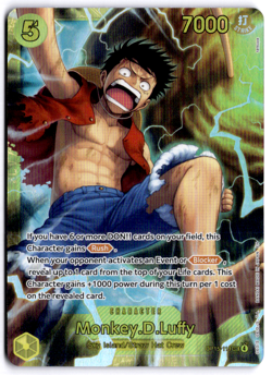 Monkey D Luffy OP15 - 119 Adventure On Kami’s Island ENGLISH Bell Luffy - Image 1