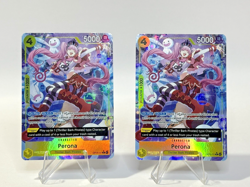 ONE PIECE "THE AZURE SEA'S SEVEN" PERONA (ALTERNATE ART) (OP14-111) set of two - Image 1
