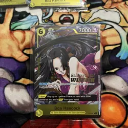 One Piece Boa Hancock Pre Release Event Winner P-115 Sealed Holo Stamp Op-15 - Image 1