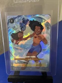 Raging Storm Winterspell Disney Lorcana Enchanted Holo 225/204 - Image 4