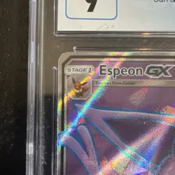 CGC 9 Espeon GX (Full Art) 140/149 2017 Sun & Moon Pokemon 140/149 - Image 4