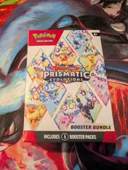 Pokemon TCG Scarlet & Violet Prismatic Evolutions Booster Bundle New Sealed - Image 1