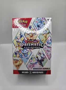 Pokemon TCG: Scarlet & Violet Prismatic Evolutions Booster Bundle Box New Sealed - Image 1