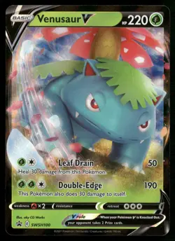 Venusaur V - SWSH: Sword & Shield Promo Cards SWSH100 Pokemon TCG - Image 1