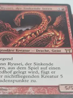 ⚡MTG Ryusei der Sinkende Stern FOIL Kamigawa Selten Sammler Sammlung TCG Magic⚡ - Image 4