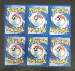 Pokemon Pikachu 60/64 Jungle Unlimited 6 Card Lot - Image 2