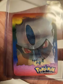 #89 Absol Pokemon Advanced 2004 Panini Italy Lenticular Action Card NM Rare - Image 1