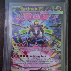 Mega Zygarde EX Full Art Holo Dragon Pokemon TCG Card HP310 - Image 1