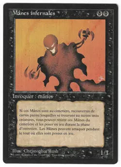 ►Magic-Style◄ MTG - Nether Shadow - French Revised FBB - EX - Image 1