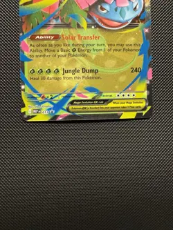 Pokemon TCG Mega Venusaur ex 013 ME: Mega Evolution Promo Cards Near Mint - Image 4
