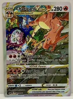 2022 Pokemon Charizard VSTAR SWSH262 SWSH: Sword & Shield Promo Cards Holo - Image 1