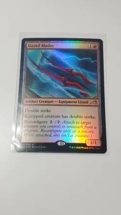 Lizard Blades Kamigawa: Neon Dynasty Foil - Image 1