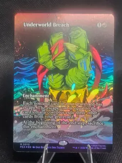 Underworld Breach (Borderless) MTG TMNT Mythic 0010 Foil - Image 1