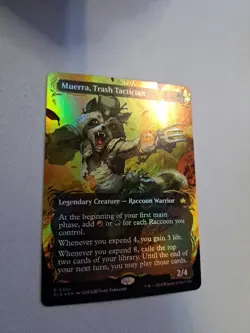 MTG: Muerra, Trash Tactician (Borderless) (Raised Foil) (LP): Bloomburrow - Image 2