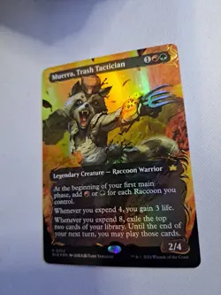 MTG: Muerra, Trash Tactician (Borderless) (Raised Foil) (LP): Bloomburrow - Image 3