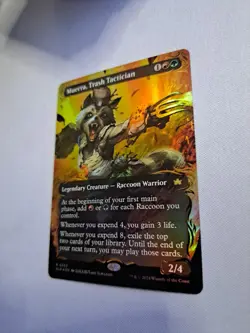 MTG: Muerra, Trash Tactician (Borderless) (Raised Foil) (LP): Bloomburrow - Image 5