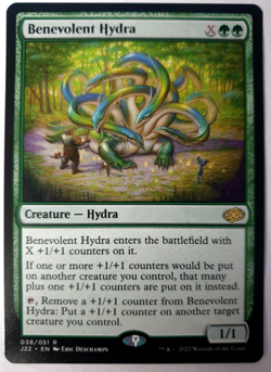 Benevolent Hydra - MTG Jumpstart 2022 - Rare - #038 - NM - Image 1