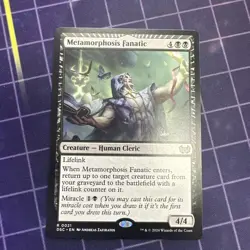 Metamorphosis Fanatic Commander: Duskmourn: House of Horror Regular - Image 1
