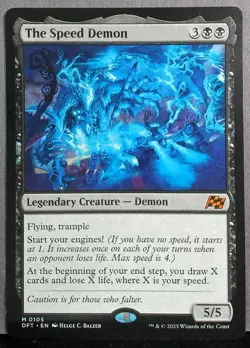 The Speed Demon 105 Aetherdrift Regular NEAR MINT EN - Image 1