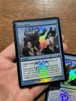 MTG Magic The Gathering FOIL Dizzy Spell MP Ravnica: City Of Guilds - Image 2