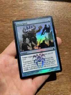MTG Magic The Gathering FOIL Dizzy Spell MP Ravnica: City Of Guilds - Image 3