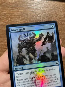MTG Magic The Gathering FOIL Dizzy Spell MP Ravnica: City Of Guilds - Image 5