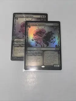 2x (1 FOIL & 1 Regular) Devouring Sugarmaw (Showcase) Wilds of Eldraine - Image 1