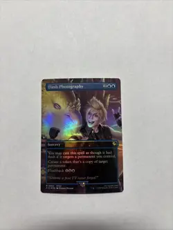 Flash Photography (Borderless) Commander: Final Fantasy Foil - Image 1