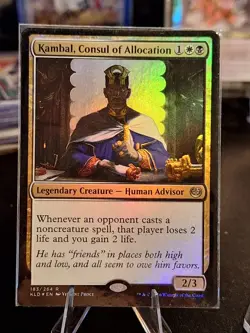Kambal, Consul of Allocation Foil, English Kaladesh - Image 1
