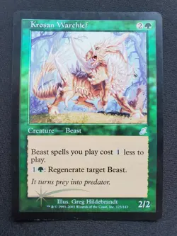 Krosan Warchief - Foil - Scourge *NM-LP* Light Play MTG - Image 1