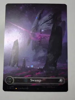 Swamp 💀 -Full Art Galaxy Foil- Edge of Eternities L EOE 369 Land mtg NM/M - Image 1