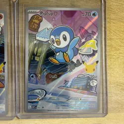 Pokemon TCG First Partner Illustration Collection Kanto Sinnoh Series 1 Set of 6 - Image 5