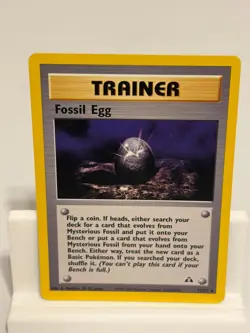 Fossil Egg 72 LIGHTLY PLAYED Neo Discovery 75 Pokemon Unlimited - Image 2